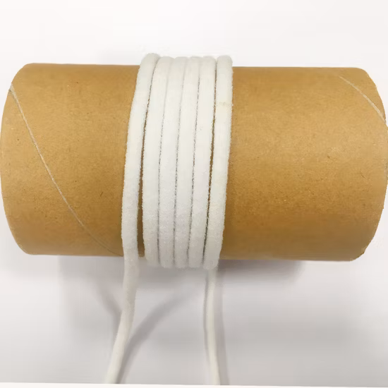 Corde de masque élastique de 3mm, vente en gros directe d'usine, corde de noyau d'huile en Nylon N95, bande d'oreille de masque, bande élastique
