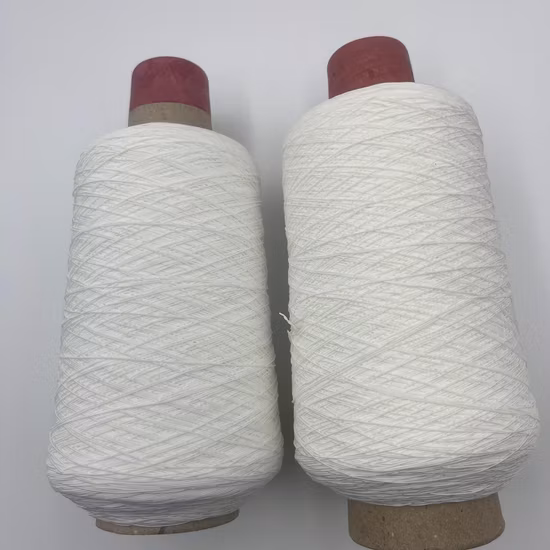 Oekotex Abpf Spandex Double fil couvert fil élastique pour produire une bande de sangle élastique fil de caoutchouc pour vêtement