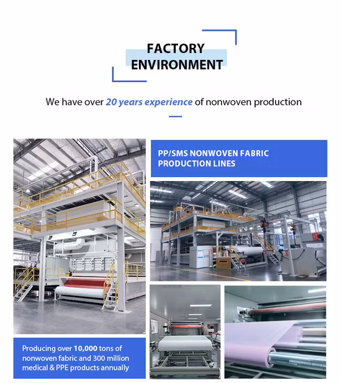 Processus de fabrication de tissu non tissé PP/Tissu non tissé PP recyclable en Chine/Tissu non tissé en usine non tissée en rouleau